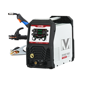 LEVIN Nouveauté Poste à souder onduleur 4-en-1 DC <span class=keywords><strong>MIG</strong></span>/TIG/Electrode <span class=keywords><strong>160A</strong></span> 230V pour l'acier inoxydable, l'aluminium et l'acier au carbone - Product Image 2