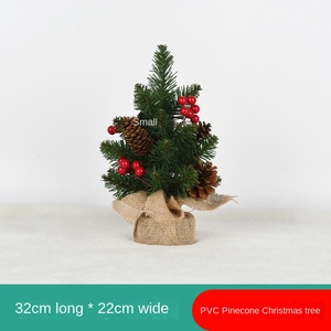 Mini DIY Desktop Christmas Tree Ornaments Home <b>New</b> <b>Year</b> Scene Arrangement Packaged in Bags Factory Wholesale MOQ 100pcs - Product Image 5