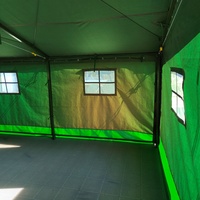 Tente personnalisée Afrique du Sud pour 50 personnes, grande, double couche, quatre saisons, une chambre, en toile imperméable, protection UPF, pour le camping