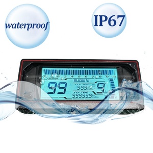 Compteur de vitesse numérique moto rétroéclairé LED tableau de bord écran d'affichage pour <span class=keywords><strong>Honda</strong></span> CB125T CB 125T 125T - Product Image 5