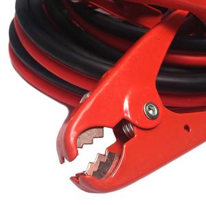 800AMP Car Van Jump Leads 25 Feet Long Car Power Battery Jumper Wires Isolé <span class=keywords><strong>Booster</strong></span> Câbles avec Codé Rouge et Noir - Product Image 2
