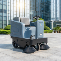 Balayeuse autoportée à batterie pour le nettoyage des routes, des rues, des usines, des parcs et des entrepôts