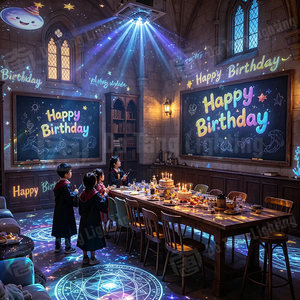 Projecteur de jeu interactif pour enfants, divertissement d'anniversaire, jeux au sol, activités de mouvement et zones de jeux intérieures - Product Image 5