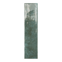 Azulejos Rio Blue de 6x25 cm, Brillantes, Bordes Irregulares, 8 mm de Grosor