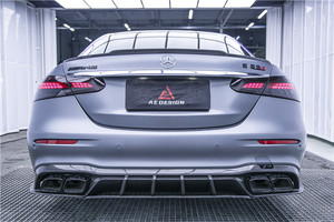 Kit de Carrocería de Fibra de Carbono para Mercedes-Benz E63S, Estilo AE Mejorado, Alerón, Difusor y Rejilla Delantera de Fibra de Carbono - Product Image 6