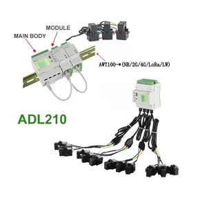 Acrel ADW200-D16-4S мульти цепи измеритель емкости для многоканальный модуль ct счетчик энергии мульти цепи переменного тока счетчик энергии