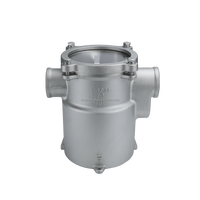 Filtre à eau de mer en acier inoxydable 316 pour applications marines, avec couvercle à dégagement rapide, résistant à la corrosion, fourni par l'usine