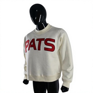 Sudadera con Capucha PATS 100% Algodón, Color Personalizado, Diseño Sólido, Estilo Vintage Invernal, Bordada, Casual - Product Image 2