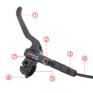 Litepro-freno de disco hidráulico delantero para bicicleta, juego de frenos de disco de aceite para bicicleta, plegable, 800, 1000mm, rar, 1600mm - Product Image 4