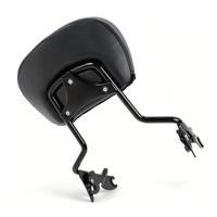 Respaldo de pasajero desmontable de hierro con cojín para motocicletas Touring Street Glide Road King 2009-2025