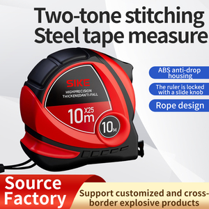 Mini reglas de cinta de estilo de gama alta 5M 7,5 m 10m Medición métrica de precisión Medidor de anillo de acero inoxidable resistente al desgaste Plástico - Product Image 2