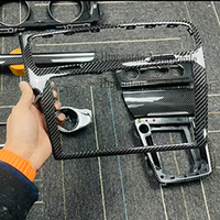 Kit de Molduras Interiores de Fibra de Carbono de Alta Calidad para Volkswagen Golf MK7