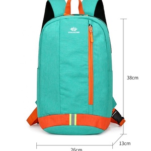 Mochilas de Poliéster Impermeables OEM de Fábrica, Logotipo Personalizado, Mochilas Deportivas Ligeras y Plegables - Product Image 3