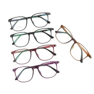 Monture de lunettes rectangulaire Beta Ultem 67051, monture complète, verres en résine anti-lumière bleue, lunettes unisexes pour étudiants - Product Image 2