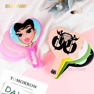 Cá Nhân Cầm Tay Trang Điểm Gương Di Động Hình Trái Tim Tay Gương Cho Du Lịch Túi Nhà Máy Bán Buôn Biểu Tượng Tùy Chỉnh Gương - Product Image 6