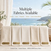 Cortinas para Ventanas Hechas a Medida para la Sala de Estar, Fabricante Mayorista, OEM y ODM, Tratamiento de Ventanas Directo de Fábrica