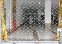 Porte de volet de roulement de grillage de grille en acier galvanisé de sécurité rentable