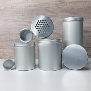 5ml 10ml 20ml 30ml 50ml 60ml 80ml 100ml 150ml 200ml Round White Sliver Aluminum Cosmetic Tin Container Metal Aluminum Jar - Product Image 2