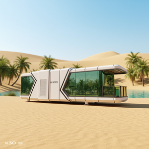 Casa Prefabricada de Estructura de Acero Modular de Construcción Rápida y Económica, Sala de Estar, Dormitorio, Cocina, Hotel Vacío, Apartamento, Escuela - Product Image 1