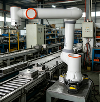 Lengan Robot Kolaboratif 6 Sumbu Industri, Manipulator Cobot Aman untuk Pengelasan MIG, Penanganan Material, dan Pemrosesan Permukaan