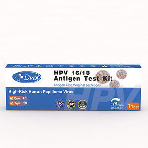 Kit de test rapide DVOT HPV16/18 pour le papillomavirus humain, bandelette d'autotest à usage médical à domicile, certifié CE - Product Image 3