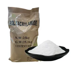 Manufacturer Anionic Cationic Polyacrylamide APAM CPAM White Powder for metallurgical sewage dewatering for belt press sludge