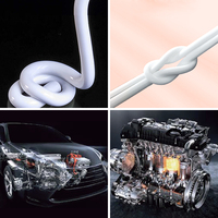 Scellant en silicone haute température RTV, colle résistante à la chaleur, Homey H600 85g, adhésif en silicone gris, mastic haute température