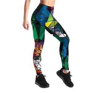 กางเกงโยคะสำหรับผู้หญิงแบบระเหิด,กางเกงเลกกิ้ง - Product Image 5