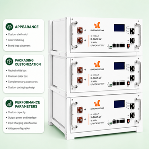 Batería de 51.2v 200ah 10KWh 150KWh Adecuada para Edificios de Oficinas, Hoteles, Clínicas, Salones de Belleza y Almacenes - Product Image 3