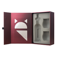 Boîte d'emballage rigide personnalisée avec logo, fenêtre transparente, finition mate, fermeture magnétique, en papier d'art, pour cadeaux et expédition