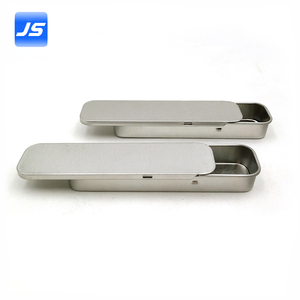 Customized Pre rolls Joints Child Proof Slide Tin Boxe CR child proof metal box OEM designs child proof metal can
