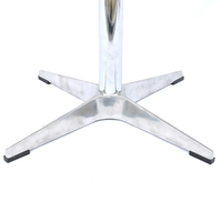 Pieds de table de salle à manger d'extérieur en alliage d'aluminium de conception classique pour usage hospitalier