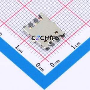 SIM8050-6-0-14-01-A SIM Card Connector Connector Plug-In Type Nano SIM Card 1.35mm - Product Image 1