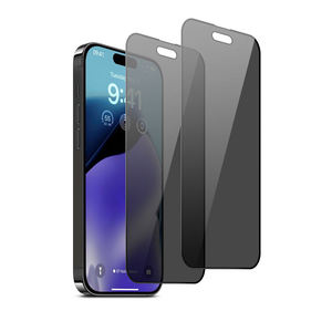 Protector de Pantalla de Privacidad de Vidrio Templado Anti-Espía de Cobertura Total de 28 Grados, Personalizado OEM Premium para iPhone 17/16 Pro Max - Product Image 1