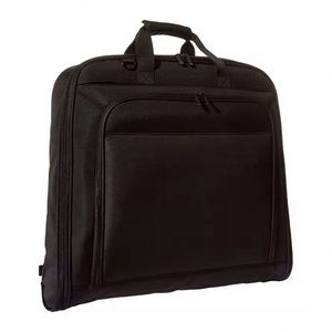 Muestra gratuita: Bolsa de traje de PU multiusos, elegante y portátil para colgar ropa, convertible y plegable - Product Image 1