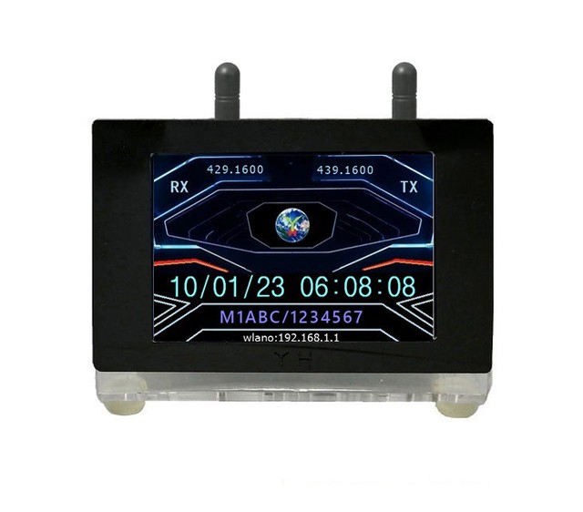 MMDVM Hotspot UHF VHF + 3.5" LCD + Raspberry  PI  + Support DMR D-Star YSF(C4FM) P25 NXDN POCSAG ham radio
