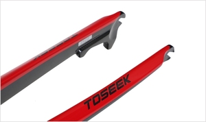 Quehan 26 29 pulgadas, bicicletas de montaña, horquillas de bicicleta partes carbono rígido grava tenedor disco mtb ciclo suspensión rockshox tenedor 27,5 - Product Image 6