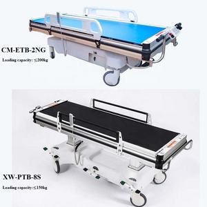 Профессиональное медицинское оборудование: регулируемая многофункциональная кушетка-каталка для легкого перемещения пациентов, больничная кровать - Product Image 6