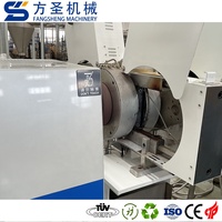 Machine d'extrusion électrique à Double vis, ml, deux étapes, recyclage des granulés, plastique