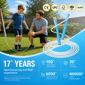 Corde à sauter réglable pour entraînement à domicile, corde à sauter professionnelle pour débutants avec poignée ergonomique brevetée en forme de gourde - Product Image 4