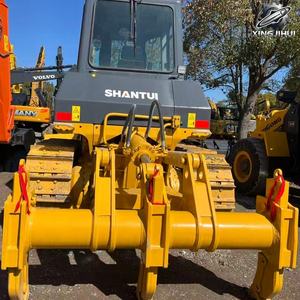 Bulldozer sur chenilles d'occasion ShantuiSD16, capacité de la lame de 17 tonnes, 4,5 m³, marque japonaise d'origine, grand bulldozer, ripper, faible nombre d'heures, certifié CE - Product Image 2