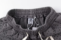 Shorts décontractés de marque SAINT VANITY 100% coton, taille élastique mi-haute, respirants, brodés, estampés à chaud, de haute qualité.