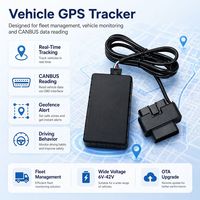 Traceur GPS 4G professionnel avec lecture CANBUS pour le suivi du VIN, du régime moteur, du niveau de carburant et des codes d'erreur DTC