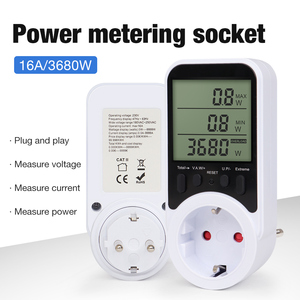 <span class=keywords><strong>Prix</strong></span> de gros Analyseur de <span class=keywords><strong>compteur</strong></span> d'énergie LCD numérique Wattmètre <span class=keywords><strong>Compteur</strong></span> de surveillance de prise d'électricité monophasé - Product Image 5