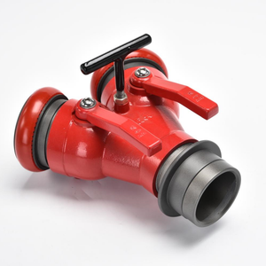 Vente directe usine : Équipements et accessoires incendie – Diviseur d'eau à 2 voies avec raccords - Product Image 2