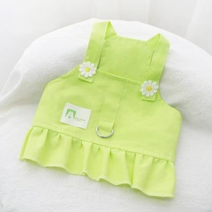 Nueva Falda de Algodón para Mascotas con Correa para el Hombro, Transpirable en Pecho y Espalda, para Perros de Exterior, Venta al por Mayor para Gatos - Product Image 3