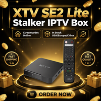 Tersedia di AS & Eropa XTV SE2 Lite Strong Stalker IPTV Box Android Amlogic S905W2 4K IP TV Box Online XC2 Tanpa Dukungan IPTV OEM