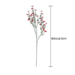 Fleurs artificielles CallaFloral, branche unique en polyester, décoration intérieure, bouquet de mariage, style INS - Product Image 4