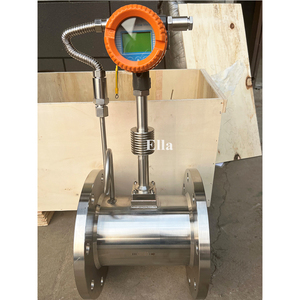 Brida SS304 DN80 Oxygen Doo 100 vórtice Medidor <span class=keywords><strong>de</strong></span> flujo Comprimir aire Nitrógeno Satu Vapor Aceite Gas <span class=keywords><strong>Caudal</strong></span>ímetros - Product Image 1