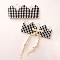 Nouvelle annonce noir paillettes anniversaire tissu couronnes fée baguettes enfants anniversaire fille couronne bandeau ensemble Photo accessoires